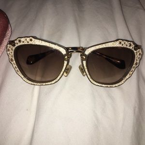 MIU MIU sunglasses cat eye